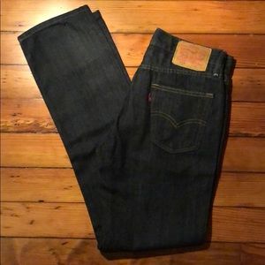 Levi’s dark wash men’s jeans - Style 514 W 30 L 32